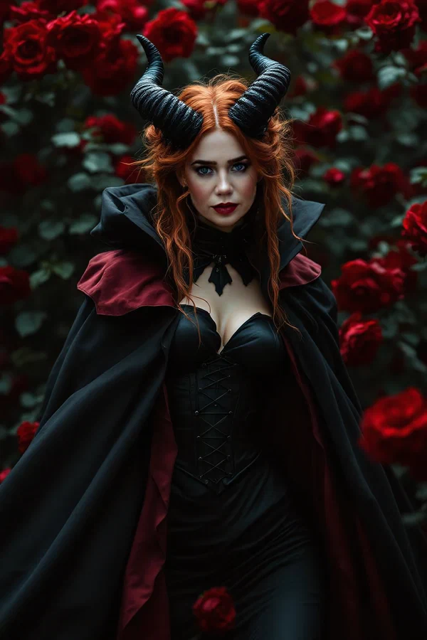 Demon Horns Red Throne