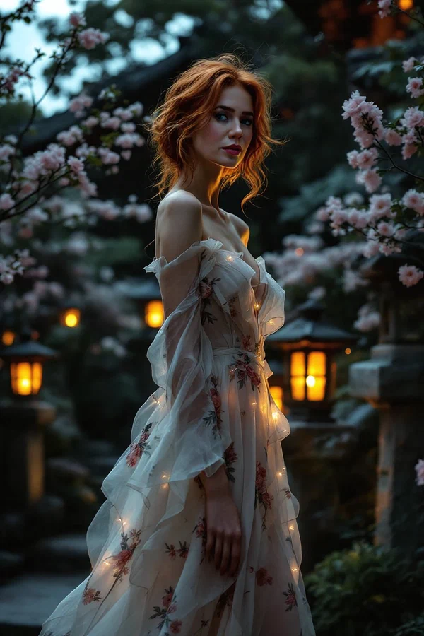 Garden Lantern Twilight