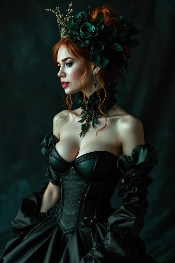 Gothic Green Enchantress