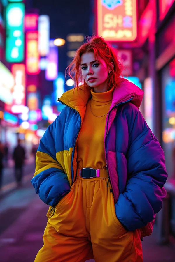 Neon Street Cyber Punk
