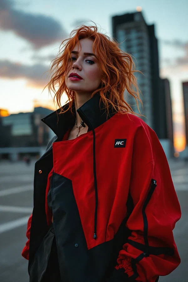Red Jacket Urban Athlete