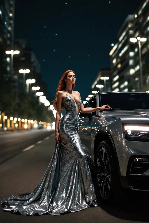 Starry Night Luxury Pose