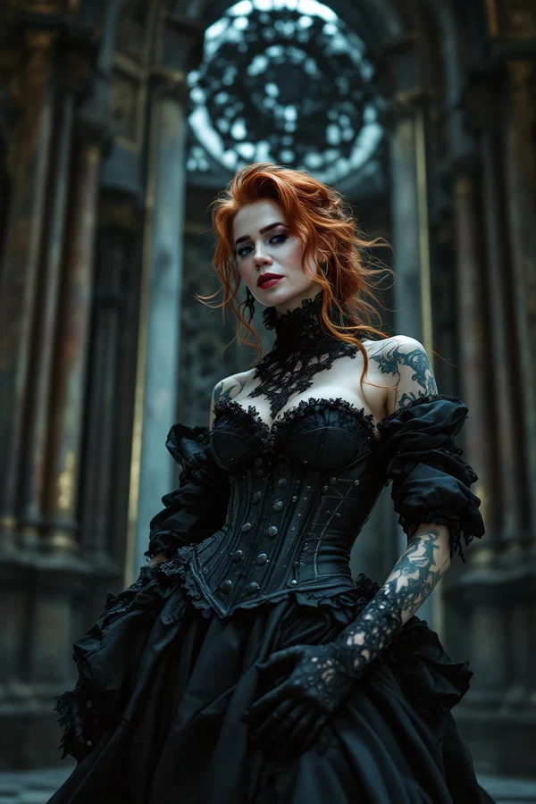 Steampunk Carnival Gothic Beauty