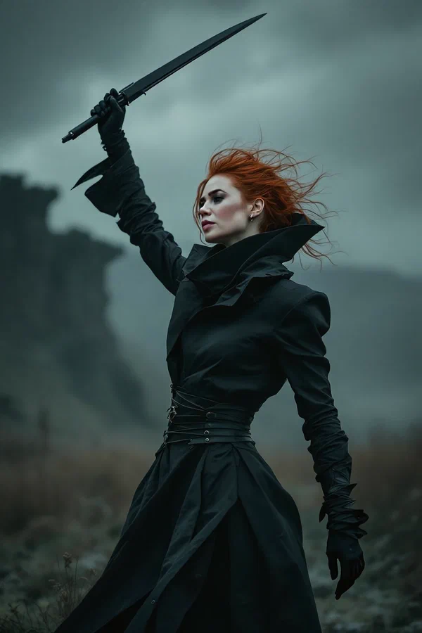 Volcanic Blade Sorceress