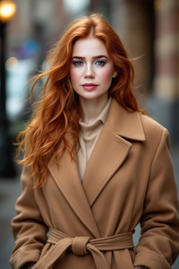 Camel Coat Stance
