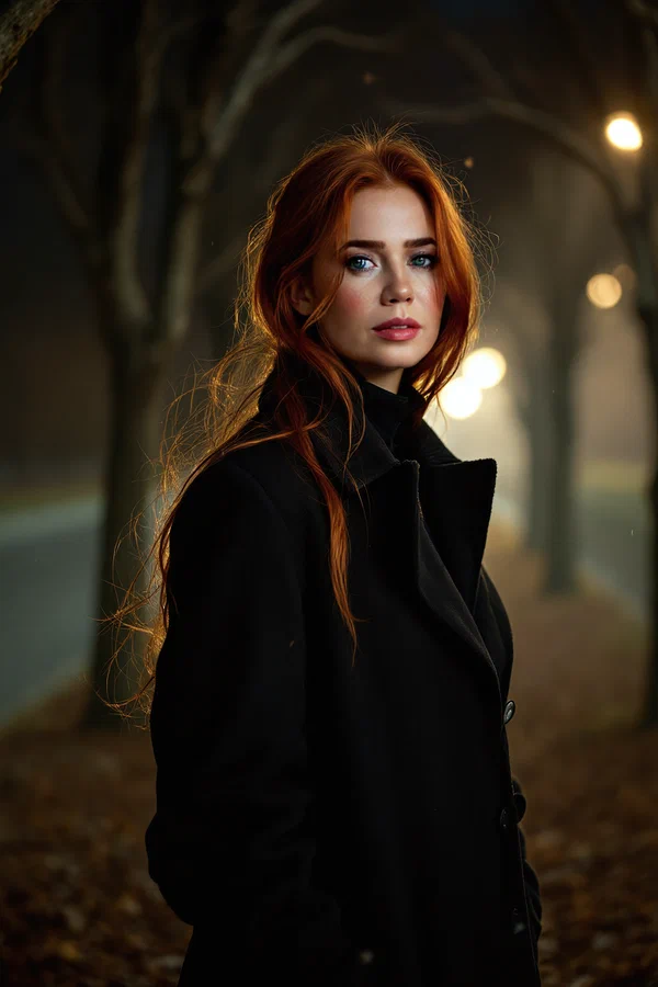 Headlights In The Orchard