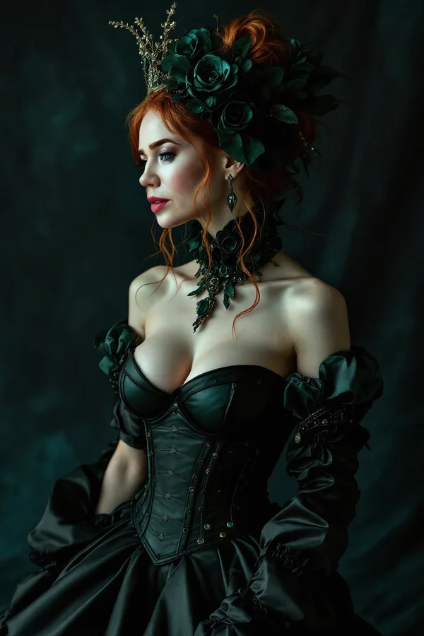 Gothic Green Enchantress