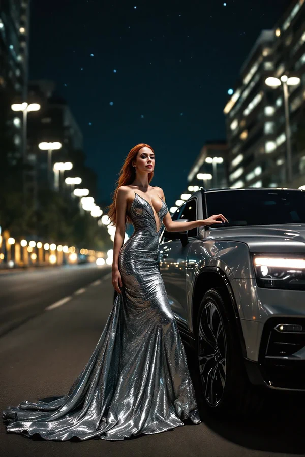 Starry Night Luxury Pose
